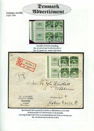 DÄNISCHE WERBUNGEN – Blatt 17