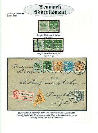 DÄNISCHE WERBUNGEN – Blatt 20