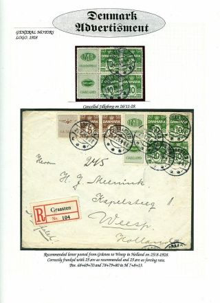 DÄNISCHE WERBUNGEN – Blatt 25