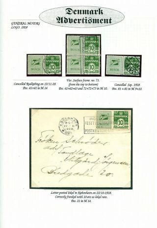 DÄNISCHE WERBUNGEN – Blatt 29