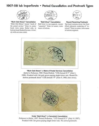 AFGHANISTAN: HABIBULLAH KHAN ZEITRAUM, 1901-1919 – Blatt 18