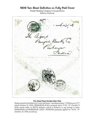 AFGHANISTAN: HABIBULLAH KHAN ZEITRAUM, 1901-1919 – Blatt 74