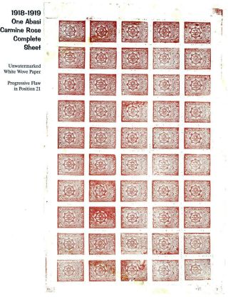 AFGHANISTAN: HABIBULLAH KHAN PERIOD, 1901-1919 – sheet 87