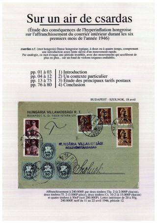 IN ATMOSPHÄRE DES CSARDAS (DIE HYPERINFLATION IN UNGARN 1946) – Blatt 1