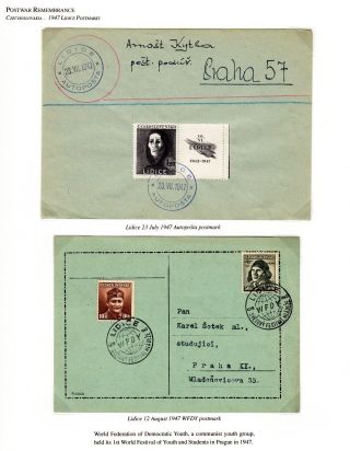 LIDICE - ERRINERUNG – Blatt 19