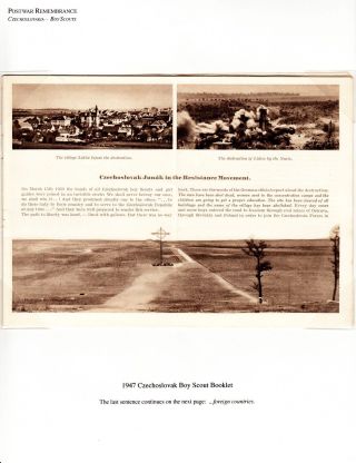 LIDICE - ERRINERUNG – Blatt 21