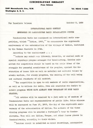 LIDICE REMEMBERED – sheet 38