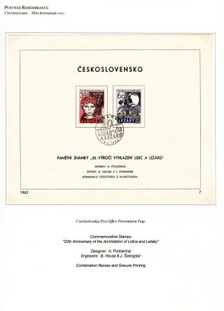 LIDICE REMEMBERED – sheet 45