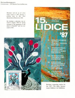 LIDICE - ERRINERUNG – Blatt 78