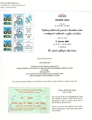 LIDICE - ERRINERUNG – Blatt 87