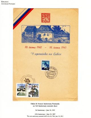 LIDICE - ERRINERUNG – Blatt 90