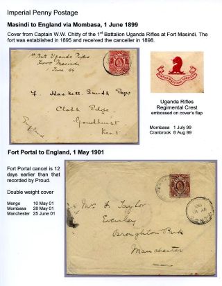UGANDA - AUSGABE KÖNIGIN VIKTORIA 1898 – Blatt 9