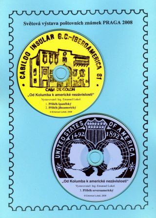 WAY TO WORLD STAMP EXHIBITION PRAGA 2008 – sheet 15