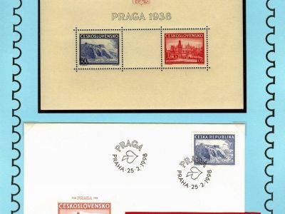 CESTA KE SVĚTOVÉ VÝSTAVĚ POŠTOVNÍCH ZNÁMEK PRAGA 2008