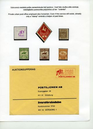 KŮŇ V POŠTOVNICTVÍ – list 35