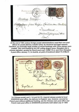FOREIGN POST OFFICES IN CHINA – sheet 2