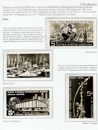 THE 1964 NEW YORK WORLD`S FAIR COMMEMORATIVE AND ITS FIRST DAY COVERS – sheet 2