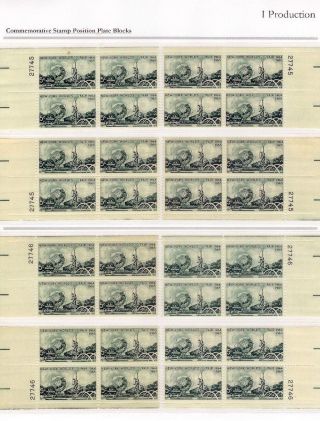 THE 1964 NEW YORK WORLD`S FAIR COMMEMORATIVE AND ITS FIRST DAY COVERS – sheet 12