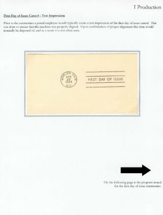 THE 1964 NEW YORK WORLD`S FAIR COMMEMORATIVE AND ITS FIRST DAY COVERS – sheet 15