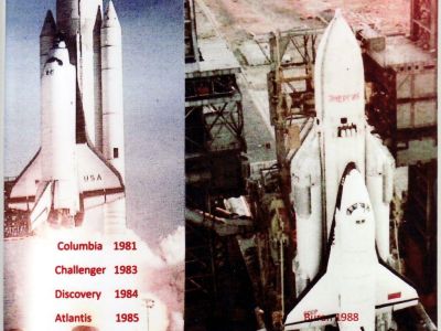 THE UNEQUAL TWINS, THE AMERICAN AND THE SOVIET SPACE SHUTTLE 1977  / 1989