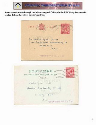 GEWITTERSTUDIUM DURCH POST – Blatt 5