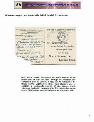 GEWITTERSTUDIUM DURCH POST – Blatt 6