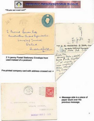 GEWITTERSTUDIUM DURCH POST – Blatt 9