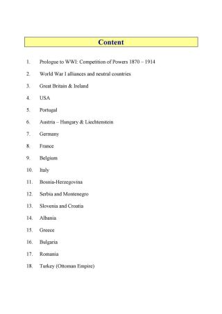 POSTAL HISTORY OF WORLD WAR I (a sample of the publication on CD) – sheet 2