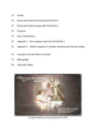 POSTAL HISTORY OF WORLD WAR I (a sample of the publication on CD) – sheet 3