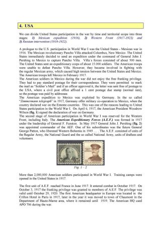 POSTAL HISTORY OF WORLD WAR I (a sample of the publication on CD) – sheet 12
