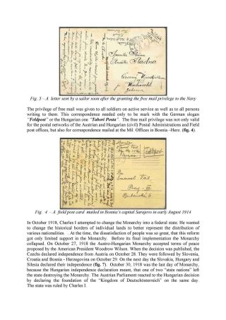 POSTAL HISTORY OF WORLD WAR I (a sample of the publication on CD) – sheet 16