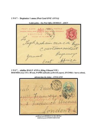POSTAL STATIONERY OF BRITISH INDIA – sheet 67