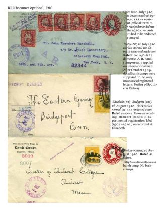 USA: RRR & AR BIS 1945 (RÜCKSCHEIN) – Blatt 11