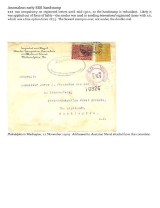 USA: RRR & AR BIS 1945 (RÜCKSCHEIN) – Blatt 12