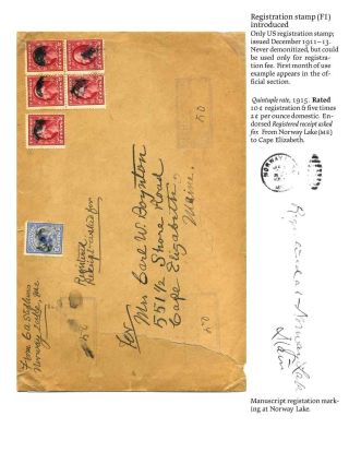 USA: RRR & AR BIS 1945 (RÜCKSCHEIN) – Blatt 13