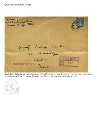 USA: RRR & AR BIS 1945 (RÜCKSCHEIN) – Blatt 15