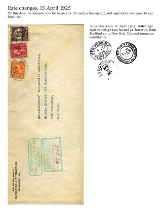 USA: RRR & AR BIS 1945 (RÜCKSCHEIN) – Blatt 16