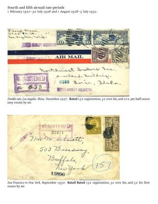 USA: ZPÁTEČNÍ LÍSTKY NA DOPORUČENÉ ZÁSILKY DO ROKU 1945 – list 39