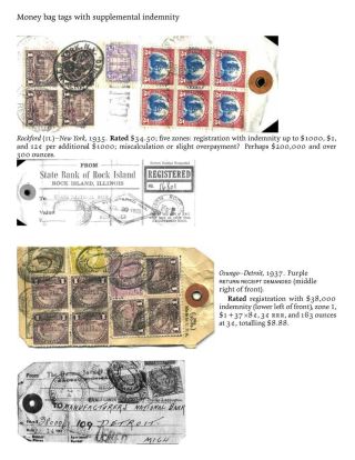 USA: ZPÁTEČNÍ LÍSTKY NA DOPORUČENÉ ZÁSILKY DO ROKU 1945 – list 51