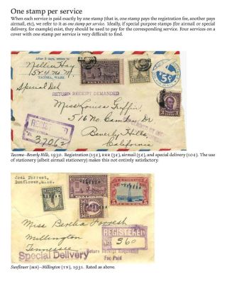 USA: ZPÁTEČNÍ LÍSTKY NA DOPORUČENÉ ZÁSILKY DO ROKU 1945 – list 52