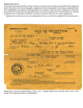USA: ZPÁTEČNÍ LÍSTKY NA DOPORUČENÉ ZÁSILKY DO ROKU 1945 – list 73