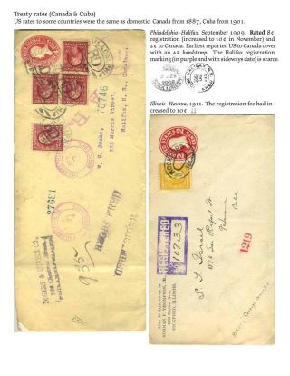 USA: ZPÁTEČNÍ LÍSTKY NA DOPORUČENÉ ZÁSILKY DO ROKU 1945 – list 98