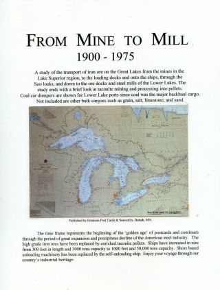 VON DER MINE BIS ZUM MÜHLE 1900-1975 – Blatt 1