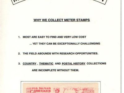 METER STAMP SOCIETY