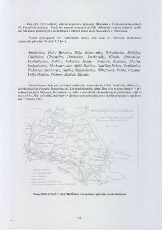 HULTSCHINER LAND UND IHRE POSTGESCHICHTE (Literatur in tschechische Sprache) – Blatt 7