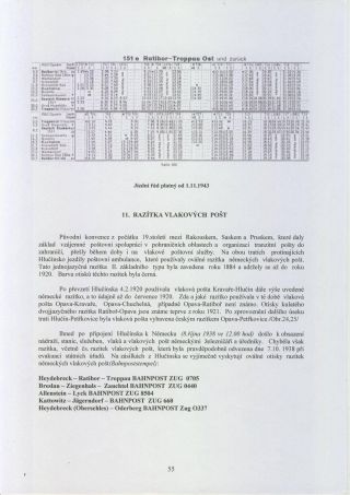 HLUČÍNSKO A JEHO POŠTOVNÍ HISTORIE (publikace) – list 52