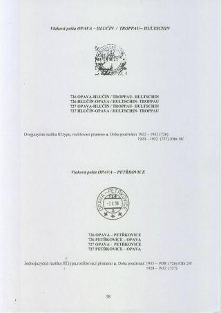 HLUČÍNSKO A JEHO POŠTOVNÍ HISTORIE (publikace) – list 55