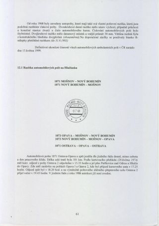 HLUČÍNSKO A JEHO POŠTOVNÍ HISTORIE (publikace) – list 58