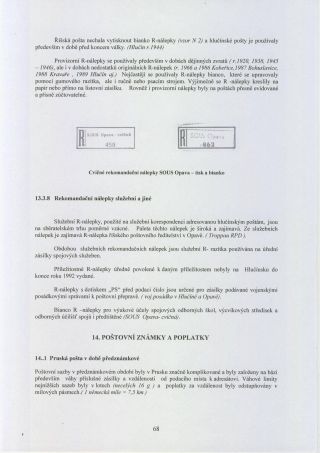 HLUČÍNSKO A JEHO POŠTOVNÍ HISTORIE (publikace) – list 65