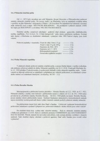 HLUČÍNSKO A JEHO POŠTOVNÍ HISTORIE (publikace) – list 67